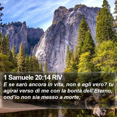 1 Samuele 20:14 RIV Bible Verse Image