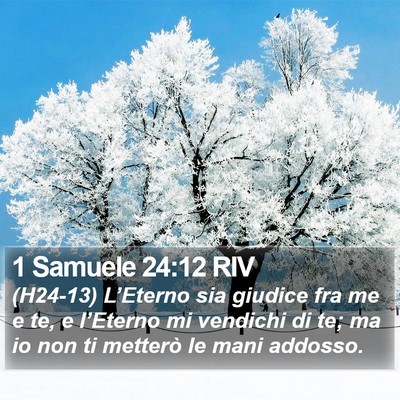 1 Samuele 24:12 RIV Bible Verse Image