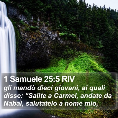 1 Samuele 25:5 RIV Bible Verse Image