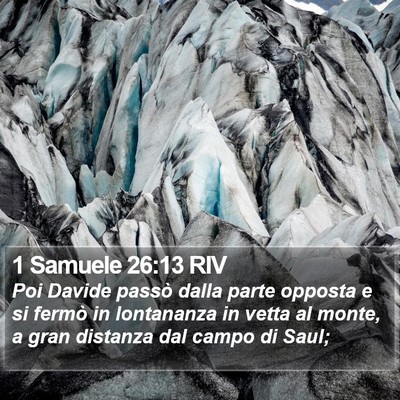 1 Samuele 26:13 RIV Bible Verse Image
