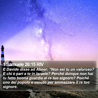 1 Samuele 26:15 RIV Bible Verse Image