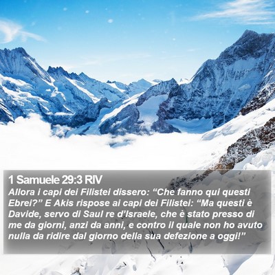 1 Samuele 29:3 RIV Bible Verse Image