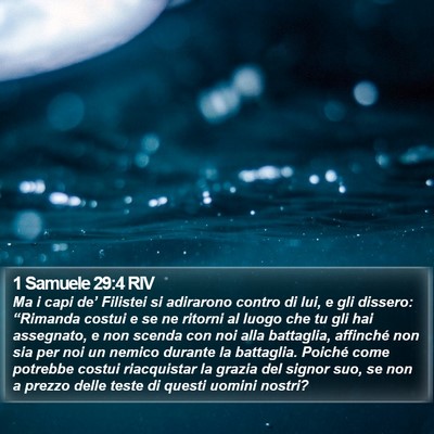 1 Samuele 29:4 RIV Bible Verse Image