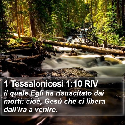 1 Tessalonicesi 1:10 RIV Bible Verse Image