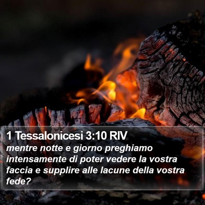 1 Tessalonicesi 3:10 RIV Bible Verse Image