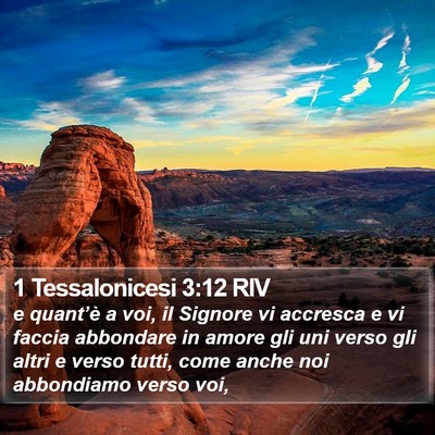1 Tessalonicesi 3:12 RIV Bible Verse Image