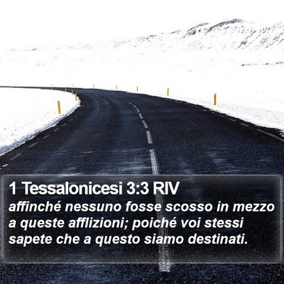 1 Tessalonicesi 3:3 RIV Bible Verse Image