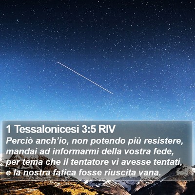 1 Tessalonicesi 3:5 RIV Bible Verse Image