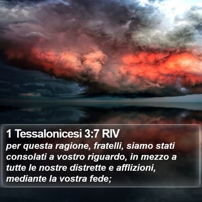 1 Tessalonicesi 3:7 RIV Bible Verse Image