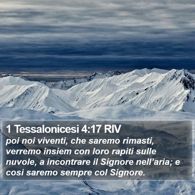 1 Tessalonicesi 4:17 RIV Bible Verse Image