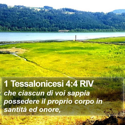 1 Tessalonicesi 4:4 RIV Bible Verse Image