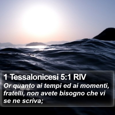 1 Tessalonicesi 5:1 RIV Bible Verse Image