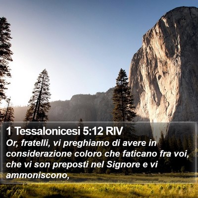 1 Tessalonicesi 5:12 RIV Bible Verse Image