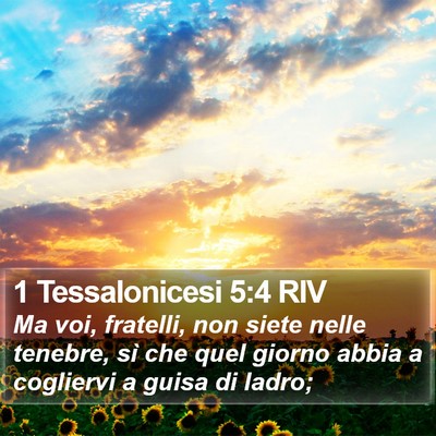 1 Tessalonicesi 5:4 RIV Bible Verse Image