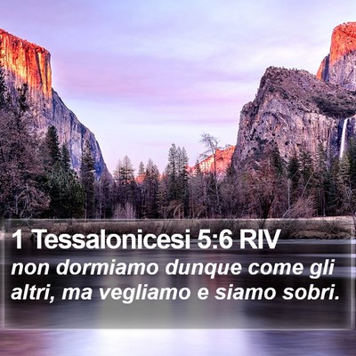 1 Tessalonicesi 5:6 RIV Bible Verse Image