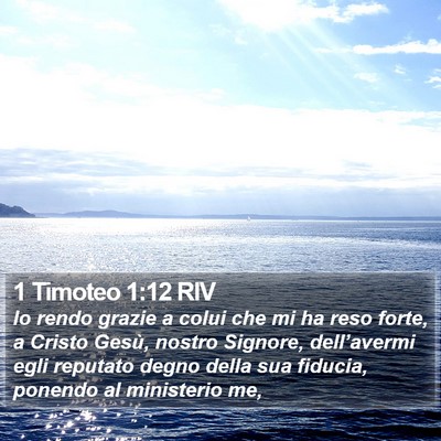 1 Timoteo 1:12 RIV Bible Verse Image