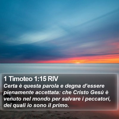 1 Timoteo 1:15 RIV Bible Verse Image
