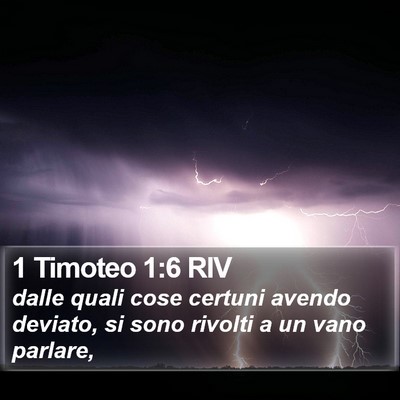 1 Timoteo 1:6 RIV Bible Verse Image