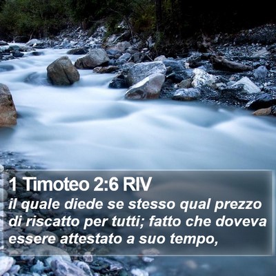 1 Timoteo 2:6 RIV Bible Verse Image
