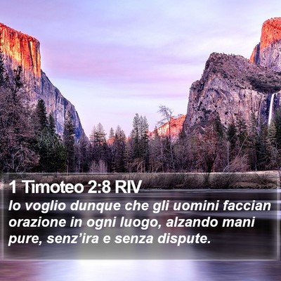 1 Timoteo 2:8 RIV Bible Verse Image