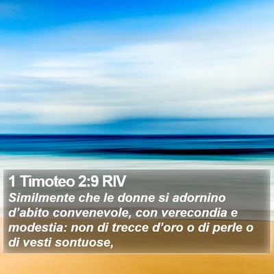 1 Timoteo 2:9 RIV Bible Verse Image