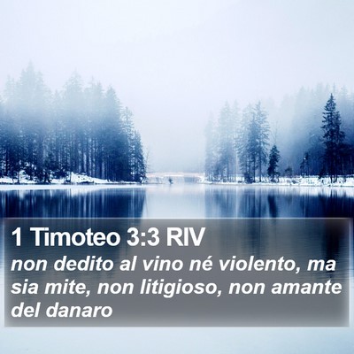1 Timoteo 3:3 RIV Bible Verse Image