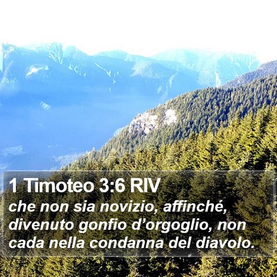 1 Timoteo 3:6 RIV Bible Verse Image