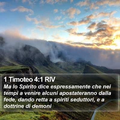 1 Timoteo 4:1 RIV Bible Verse Image