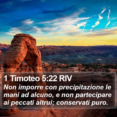 1 Timoteo 5:22 RIV Bible Verse Image