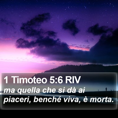 1 Timoteo 5:6 RIV Bible Verse Image