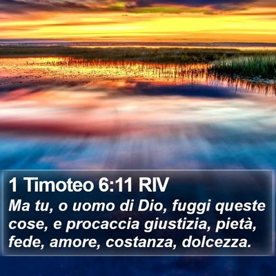 1 Timoteo 6:11 RIV Bible Verse Image