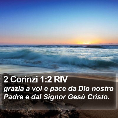 2 Corinzi 1:2 RIV Bible Verse Image