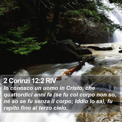 2 Corinzi 12:2 RIV Bible Verse Image