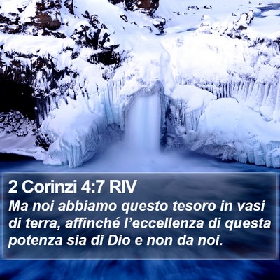 2 Corinzi 4:7 RIV Bible Verse Image