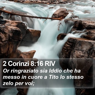 2 Corinzi 8:16 RIV Bible Verse Image