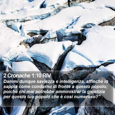 2 Cronache 1:10 RIV Bible Verse Image