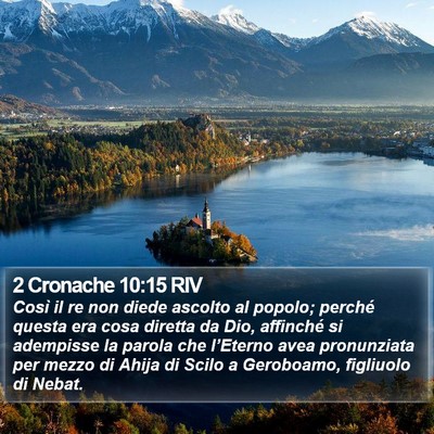2 Cronache 10:15 RIV Bible Verse Image