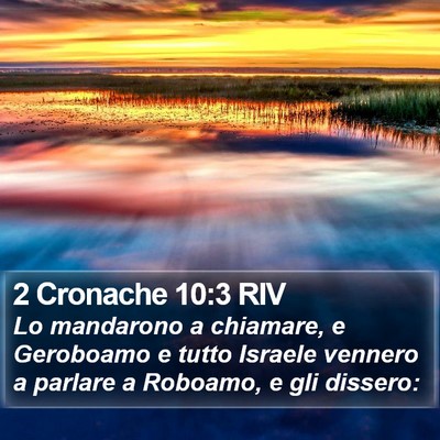 2 Cronache 10:3 RIV Bible Verse Image