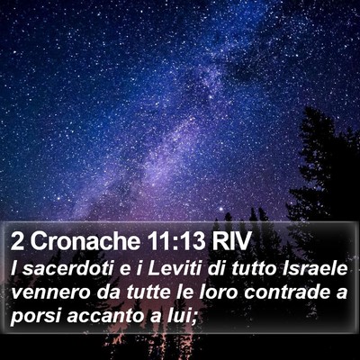 2 Cronache 11:13 RIV Bible Verse Image