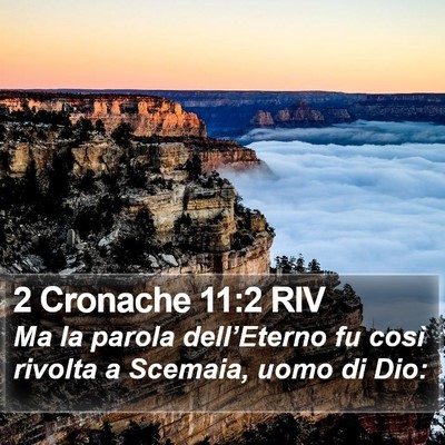 2 Cronache 11:2 RIV Bible Verse Image