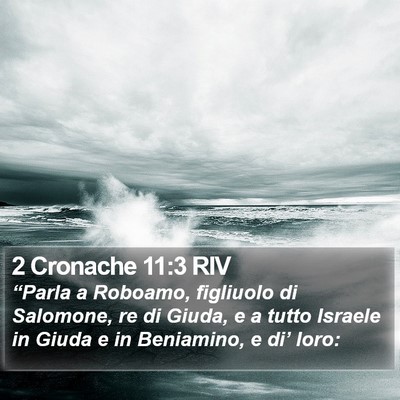 2 Cronache 11:3 RIV Bible Verse Image