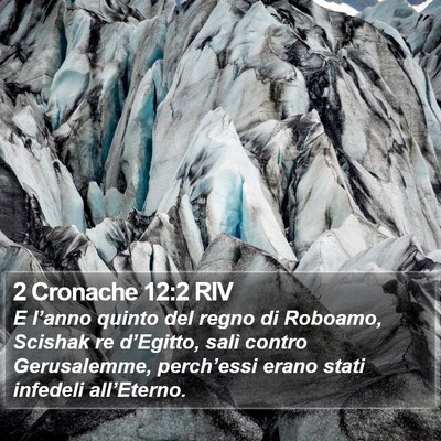 2 Cronache 12:2 RIV Bible Verse Image