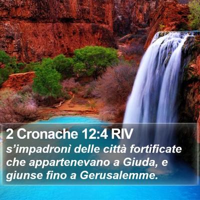 2 Cronache 12:4 RIV Bible Verse Image
