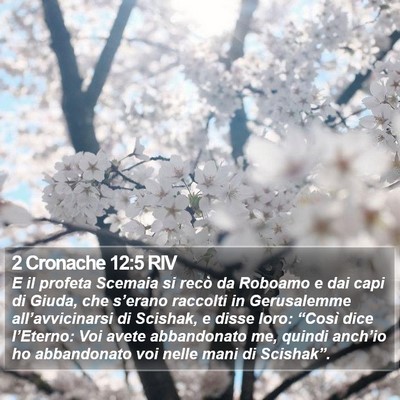 2 Cronache 12:5 RIV Bible Verse Image