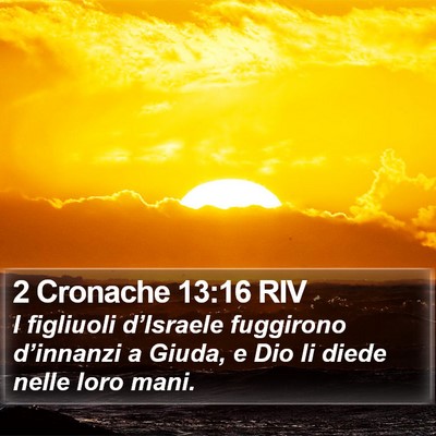 2 Cronache 13:16 RIV Bible Verse Image