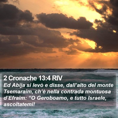 2 Cronache 13:4 RIV Bible Verse Image