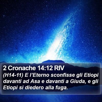2 Cronache 14:12 RIV Bible Verse Image