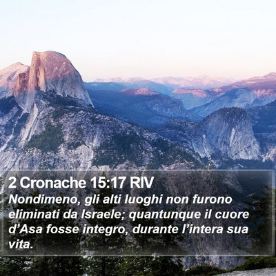 2 Cronache 15:17 RIV Bible Verse Image