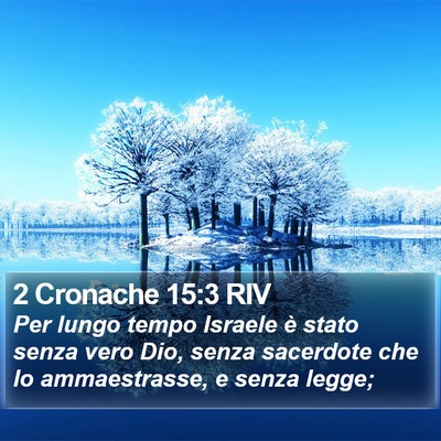 2 Cronache 15:3 RIV Bible Verse Image