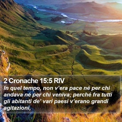2 Cronache 15:5 RIV Bible Verse Image